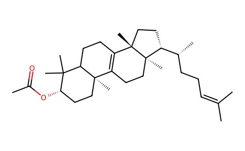 Lanosteryl acetate 2671-68-3
